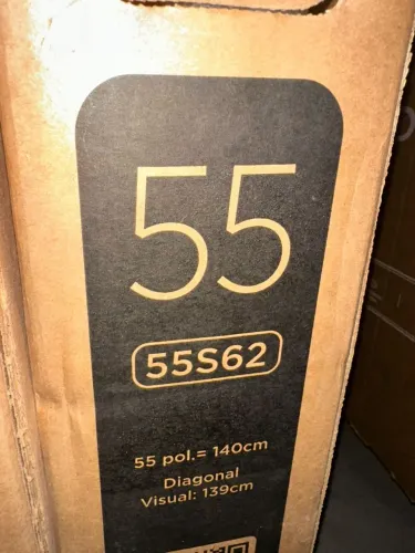 Vendo TV nova na caixa TCL 55