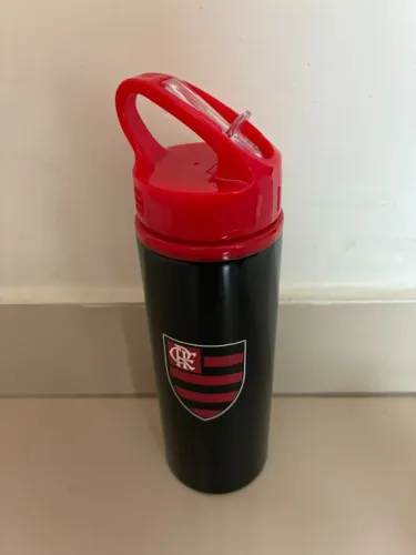 Garrafa Flamengo 500ml Oficial Alumínio Anti Vazamento (nunca usado)