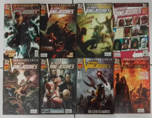 Os Novos Vingadores #62 ao 90.