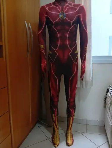 Cosplay The Flash. Fantasia 