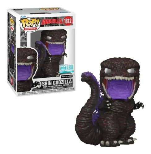 Boneco Funko Pop! Godzilla - Shin Godzilla - Movies #1812 Novo, lacrado, na caixa com NF