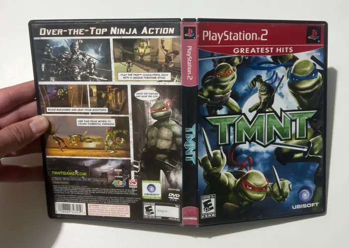 Teenage Mutant Ninja Turtles ps2 greatest hits