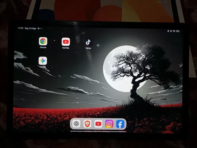 Redmi Pad SE 8GB/256GB Impecável + Carregador + Caixa + Capa