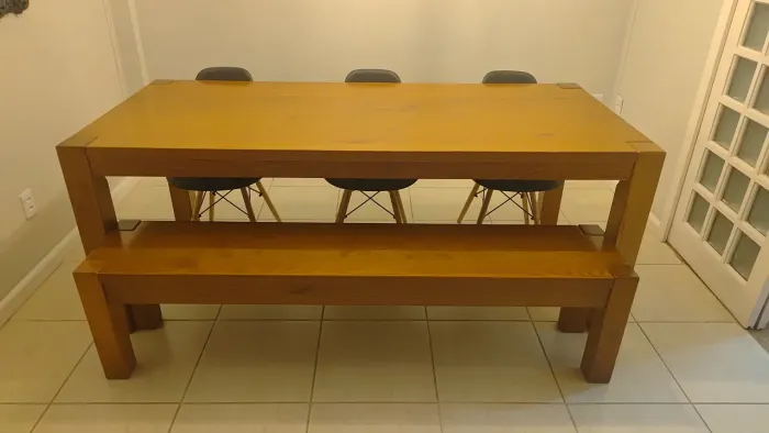 Mesa de jantar Madeira 2.00M