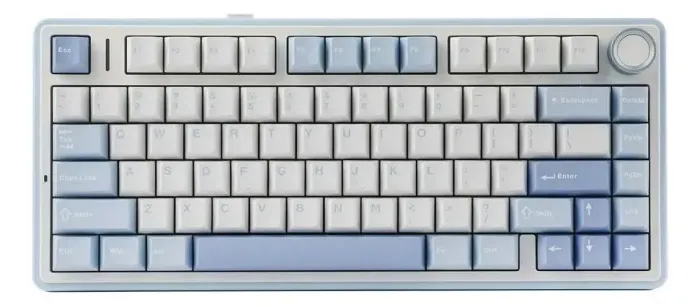 Teclado Gamer Aula F75 70% Tri-Mode Switch Gray