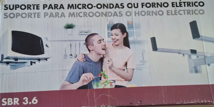 Suporte para micro-ondas ou forno elétrico 