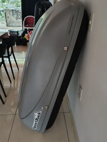 Baú para teto carro 370 litros