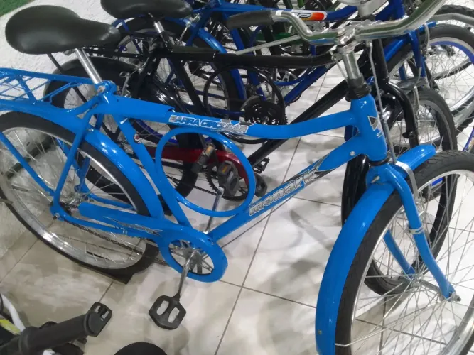 Bicicleta monark barra circular