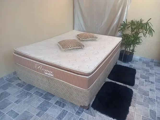 Entrego. Cama box casal