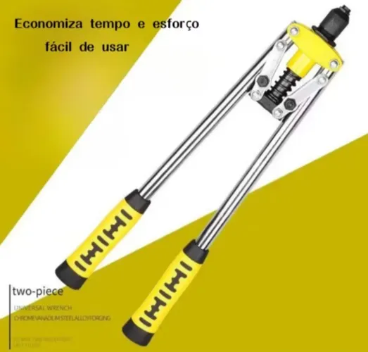 ALICATE REBITADOR MANUAL TIPO ALAVANCA PROFISSIONAL 