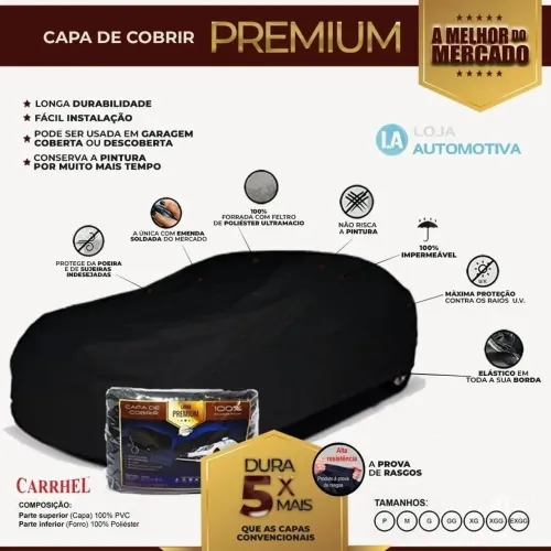 Capa de carro premium Carriel linha premium 
