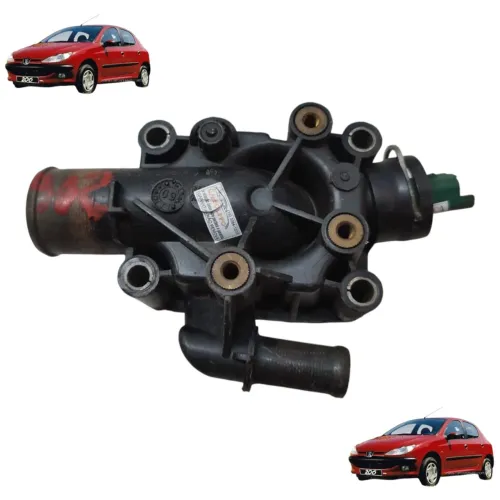 Válvula suporte carcaça termostática peugeot 2001 original