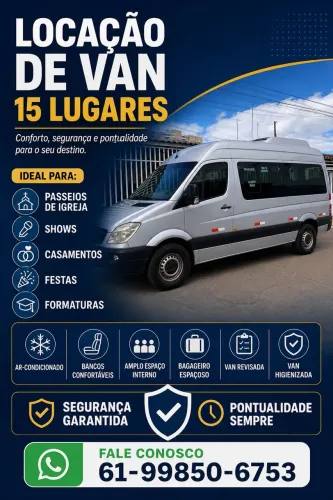 Locação de van 