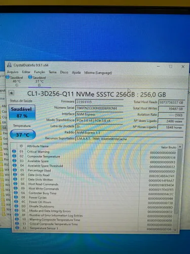 Ssd Nvme 256Gb