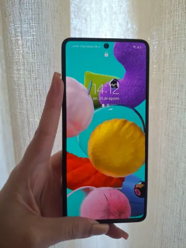 Samsung A51 4GB RAM 128GB com caixa e NF