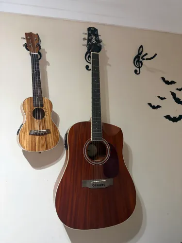 Violão Seizi Akira Half Cutaway Mahogany Satin