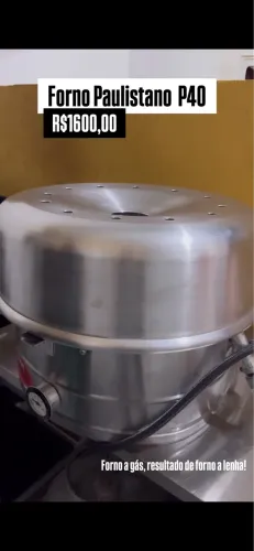 Forno Paulistano P40 para pizza profissional