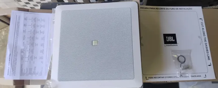 Arandela som embutir quadrada JBL 6" 1 unidade