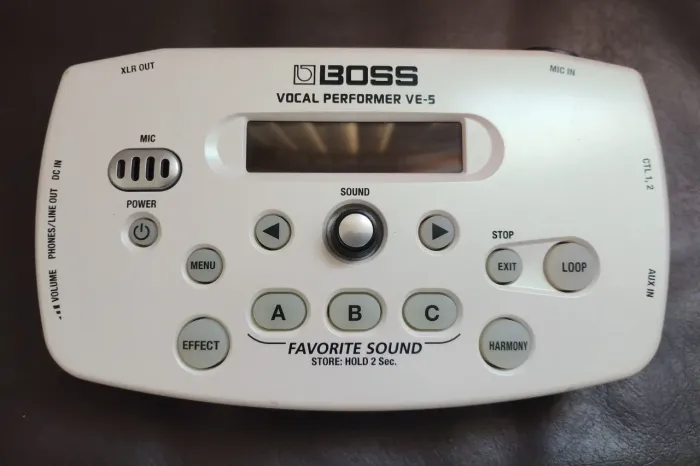 Pedal de efeitos Boss ve-5