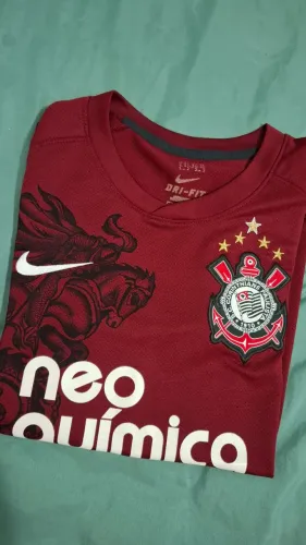 Camisa Corinthians infantil tamanho M