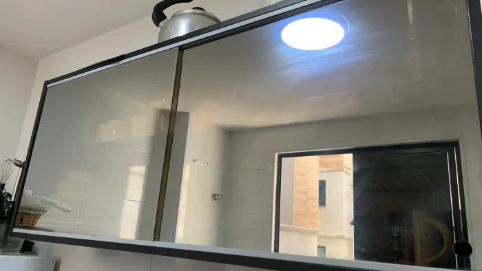 Armário de Cozinha Compacta 120cm Preto Reims Madesa