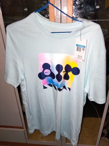Camiseta Nike Sportswear Masculina - Azul Claro | Tamanho M
