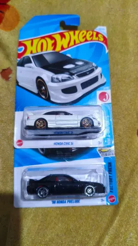 Conjunto Honda hot Wheels 