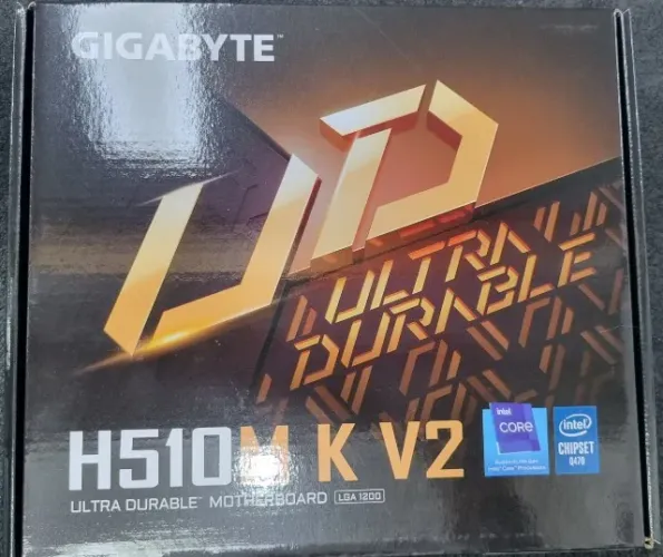 Placa Mãe Gigabyte H5010M K V2 Intel LGA 1200 10 / 11 Geração