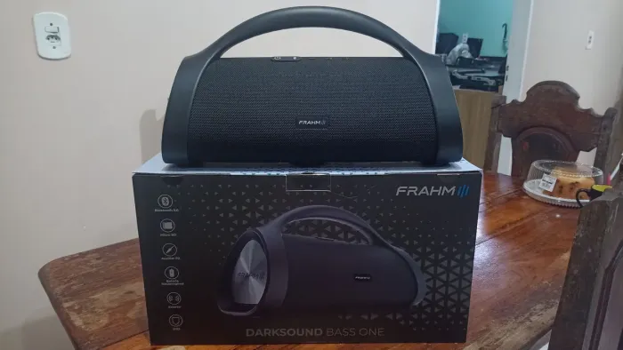 CAIXA DE SOM PORTÁTIL FRAHM DARKSOUND BASS ONE