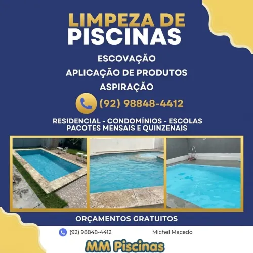 Limpeza piscina