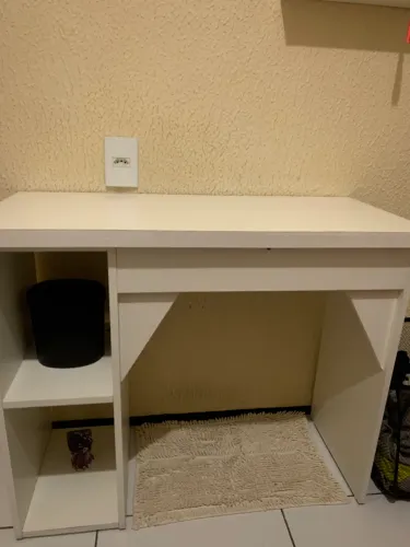 Escrivaninha branca 100% mdf