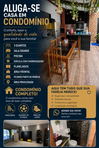 Casa com mobília