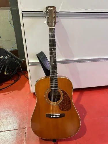 VIOLÃO CORT EARTH 70E 18 ANOS RARIDADE