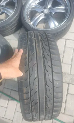 Jg de rodas 5x100 aro 18 e 03 pneus aro 18