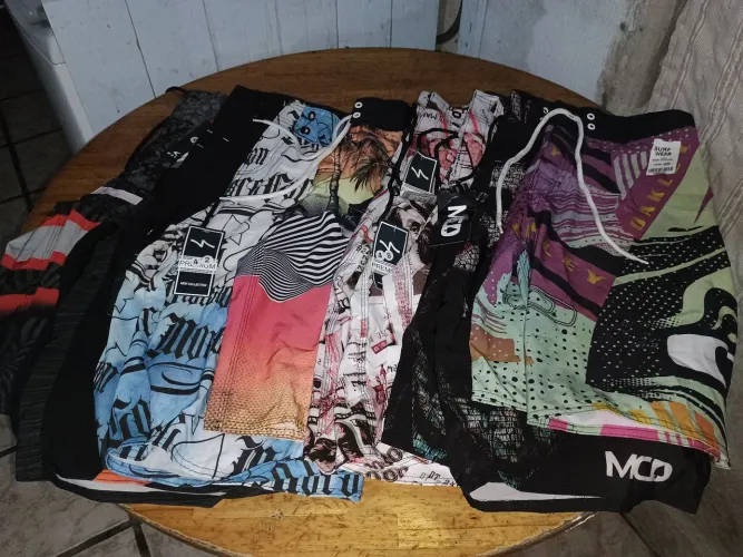 Combos de Bermudas Tactel novas