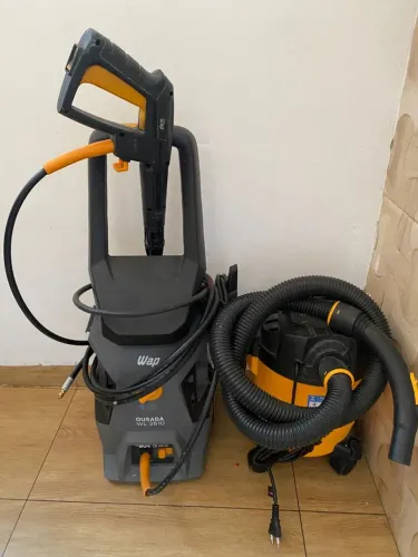 KIT WAP LAVADORA ALTA PRESSAO OUSADA WL 2610 MAIS ASPIRADOR PO E AGUA SEMI NOVO