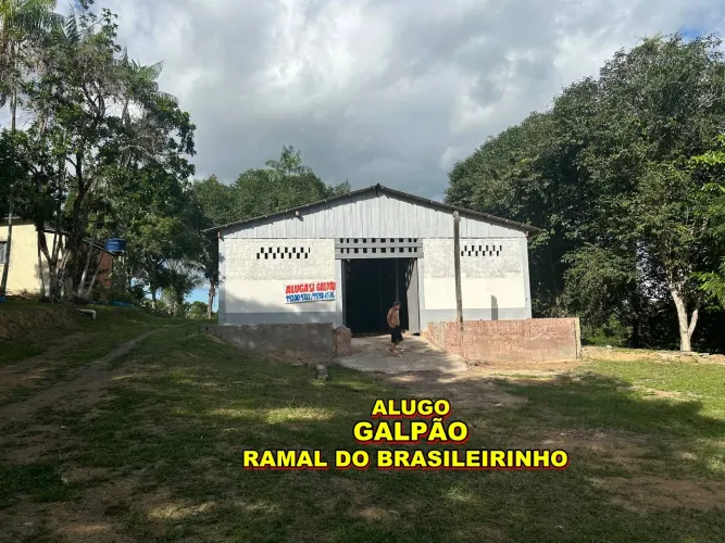 Estrada do brasileirinho Galpão Comercial, Escritório e Pátio de Manobra no Distrito Indus