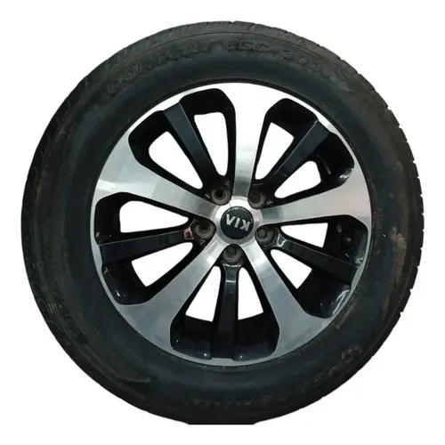 Roda Kia Sorento 2015 2016 Aro 18 Pneu 235/60 Cinza