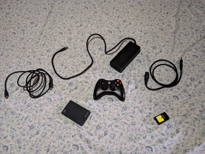 peças originais do Xbox 360, conservadas