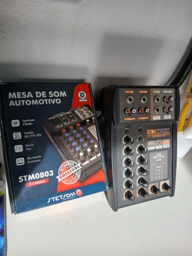 Mesa de Som Automotiva Expert Electronics MX-11 - 2 Canais 