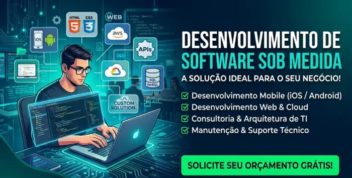 Aplicativos (Android e IOS), sistemas e plataformas sob demanda!
