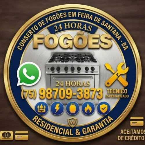 Manutencao e instalacao de fogao
