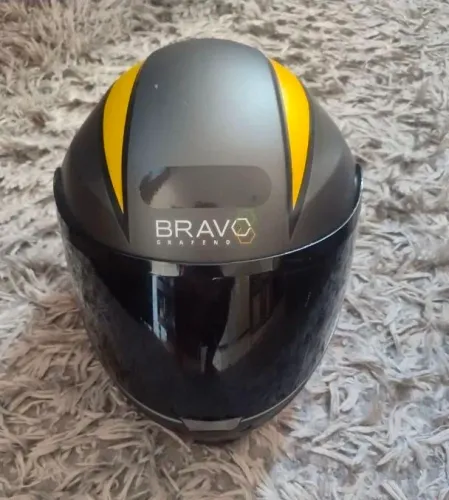 Capacete Taurus Bravo Grafeno