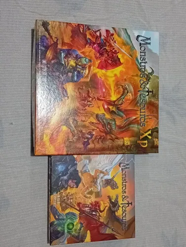 Monstros e tesouros+XP+Inser+Sleevest