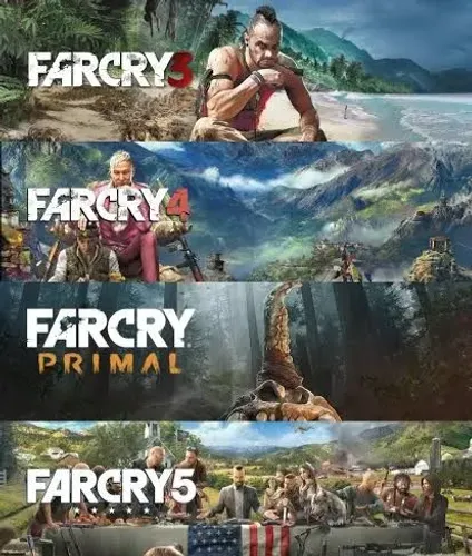 Facry 3, 4, 5 e primal mídias físicas (xbox one)