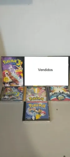 Coleção Filmes Pokémon DVD Original + Trilha sonora