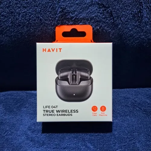 Fone Bluetooth Havit TW888 Lite TWS 5.4 ENC Dual Mic 13mm Som Potente com Estojo e USB-C