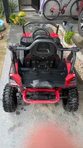UTV eletrico mxf shark1200w jota mini motos vai com o carregador 