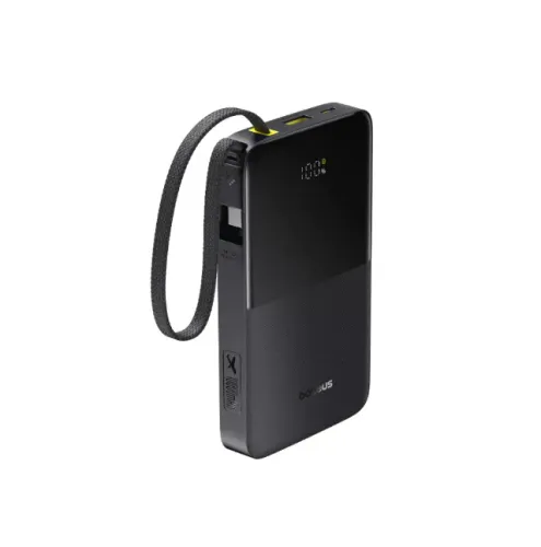 PowerBank Baseus FC51 Bipow2 Pro 10000mAh com Cabo Integrado e Display Digital
