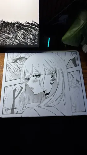 Mousepad Gamer ATK Dream Mid Smooth 490x420x4mm Anime